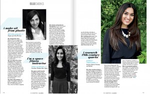 Featured in ELLE India - 12 Genius Young Women Shaping The Future"
