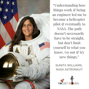 NASA Astronaut Sunita Williams's advice for budding astronauts! [NASA/Rocket Women]