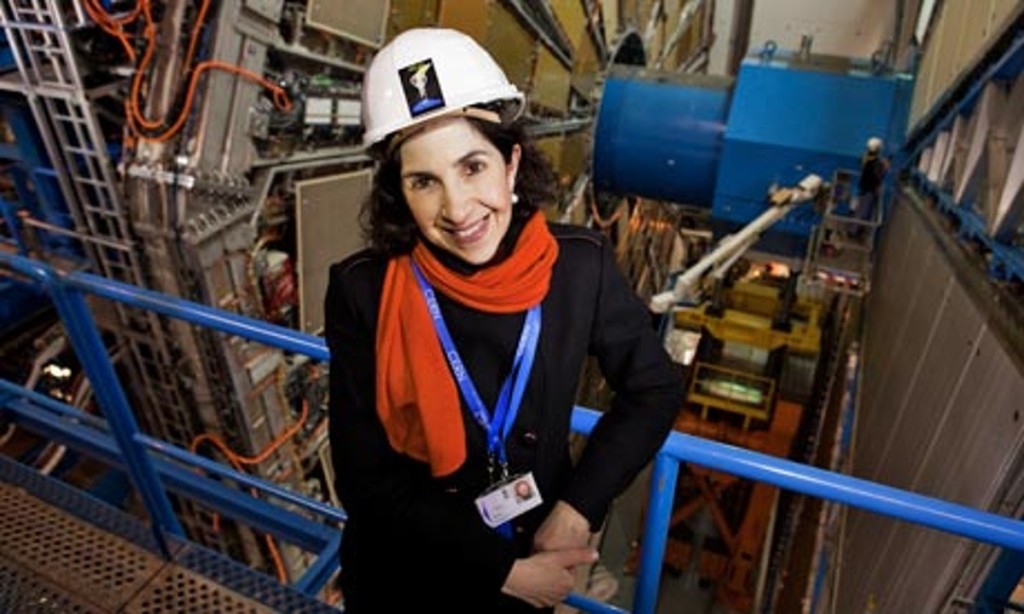 Fabiola Gianotti [Image Copyright: CERN (via TheGuardian.com)]