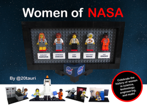 Inspirational Women Of NASA Lego Set [Lego Ideas]