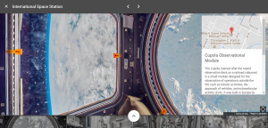 The stunning views from the International Space Station's Cupola module [Still taken from Google StreetView]