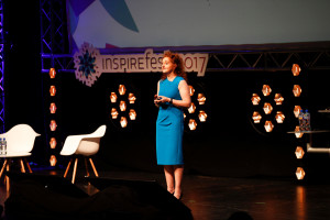 Niamh on-stage at InspireFest 2017 [InspireFest]