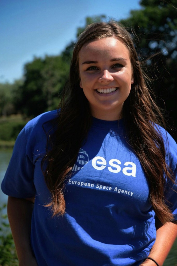 Bethany Downer at European Space Agency's (ESA) ESTEC, The Netherlands