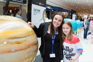 Bethany Downer carrying out space outreach