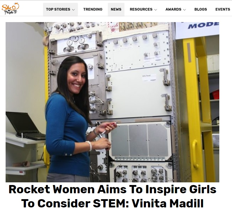 Rocket Women Featured In She The People TV