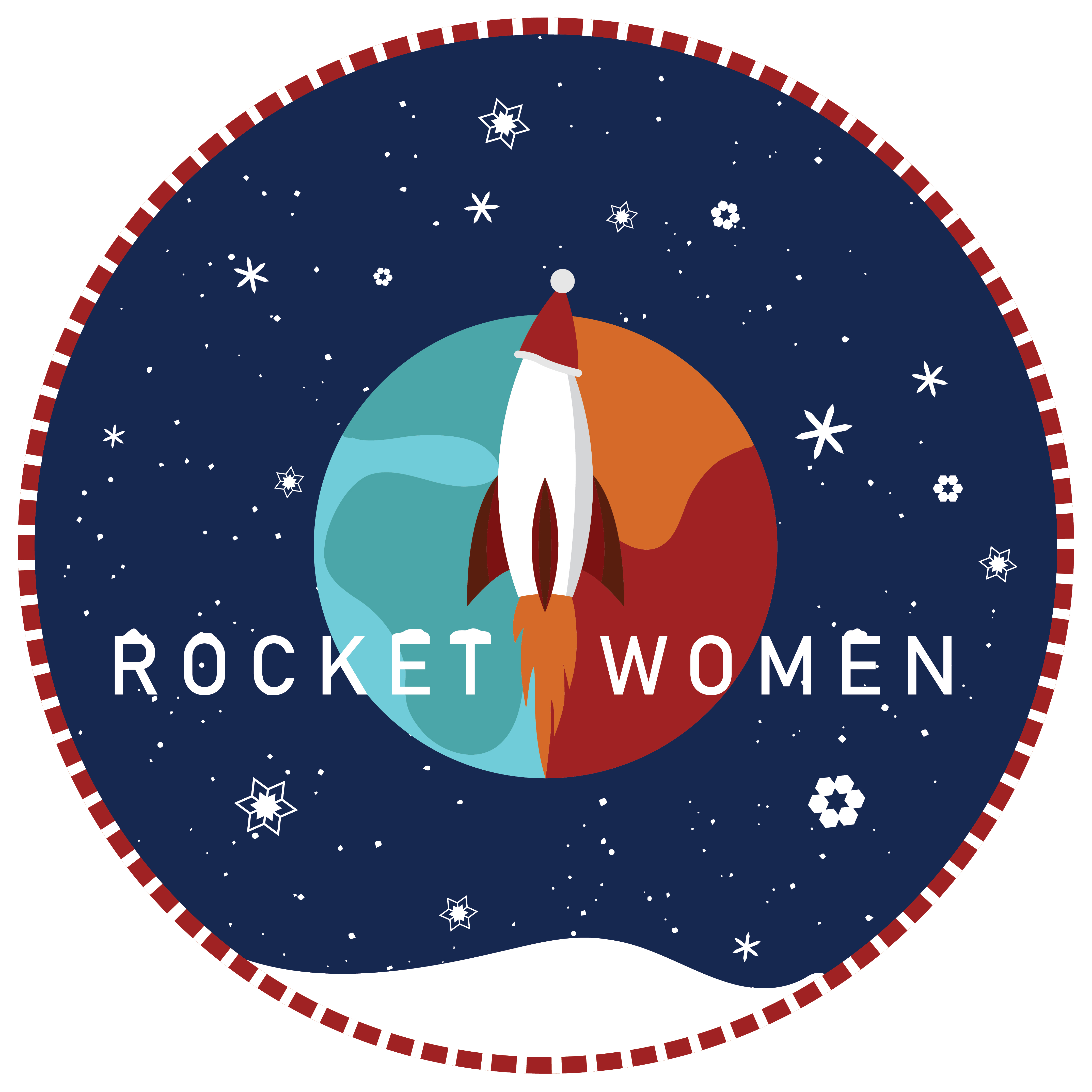 Rocket Women Holiday Jumper [Image: Redbubble]