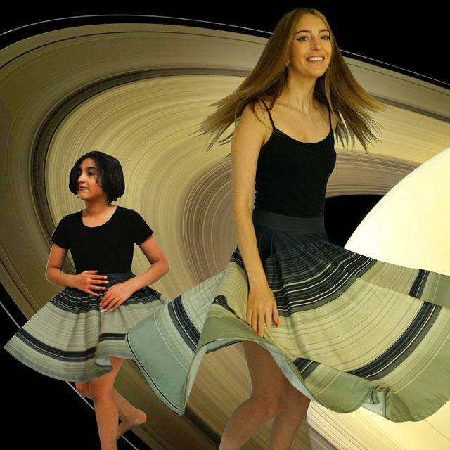 Svaha USA Rings of Saturn Twirl Skirt